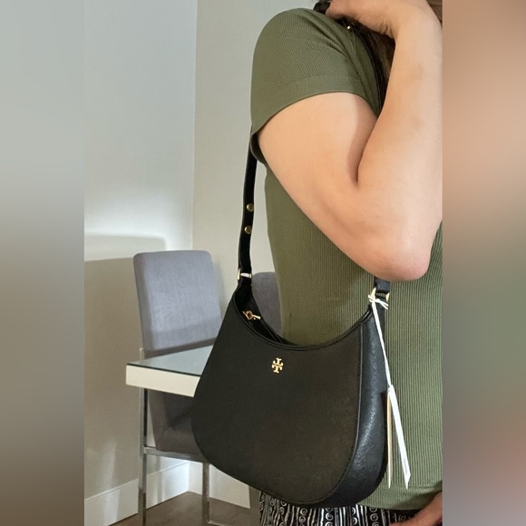 New , Authentic Tory Burch emerson zip shoulder bag - Picture 15 of 16